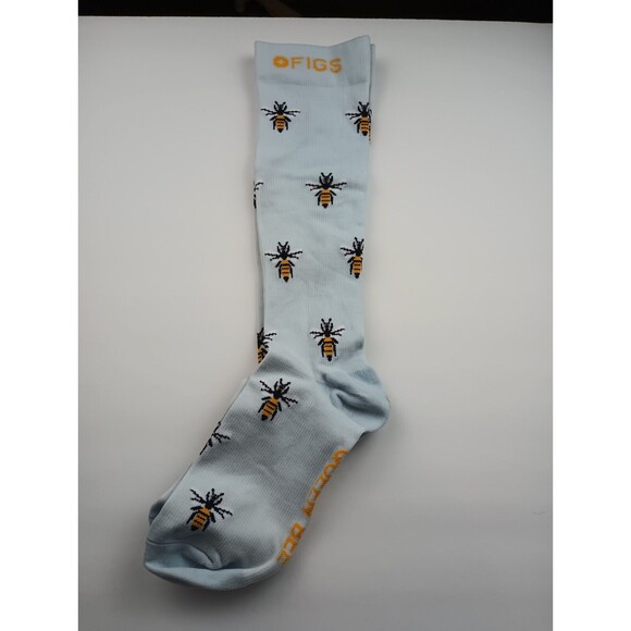 FIGS Compression Queen Bee Socks Size M - Picture 6 of 8